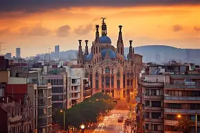 巴塞罗那位置图