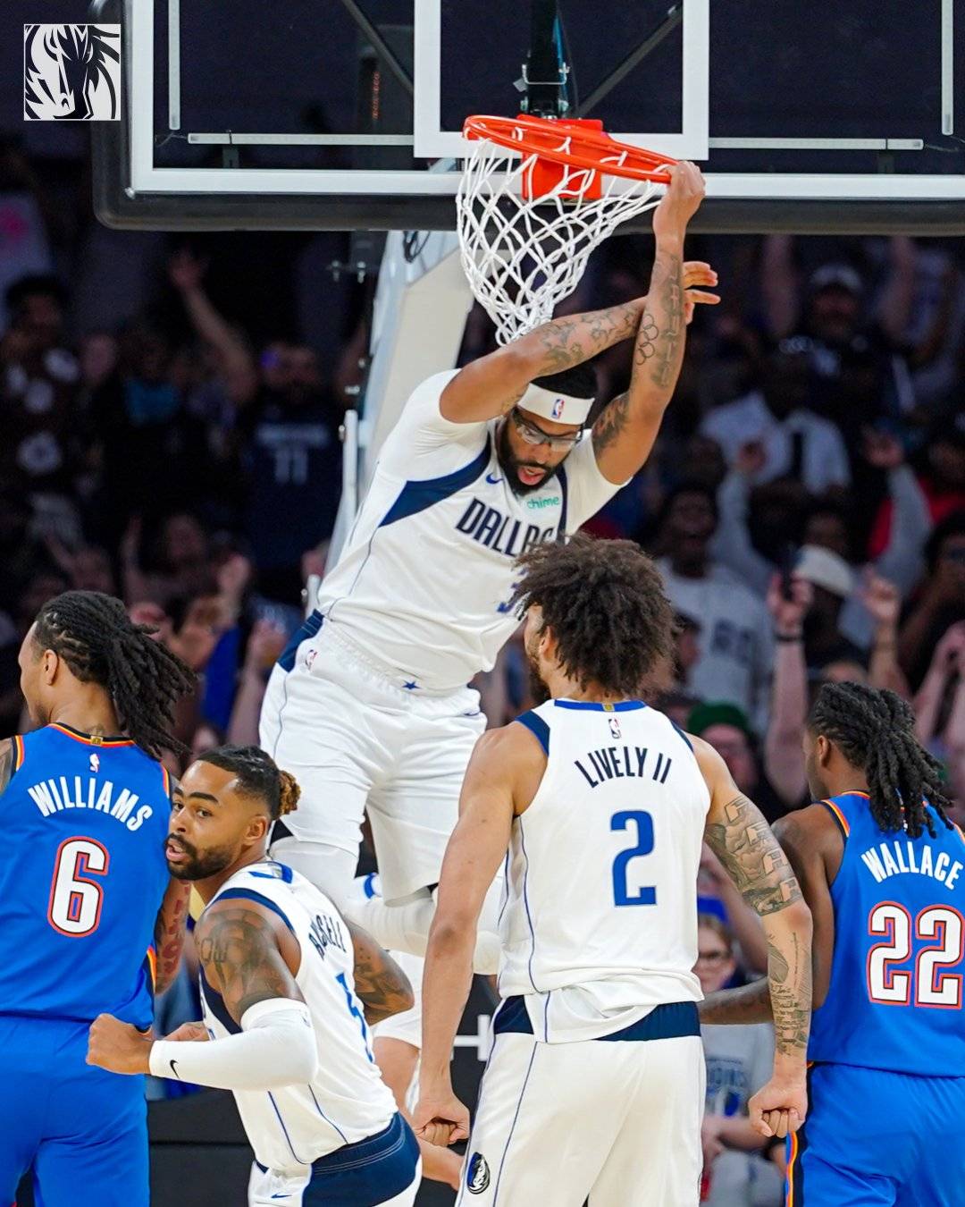 4月22日独行侠vs快船微博